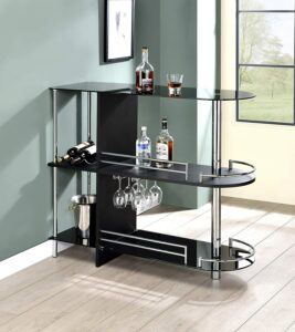 Small but stylish home bar