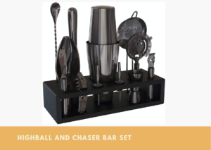 Highball And Chaser Bar Set