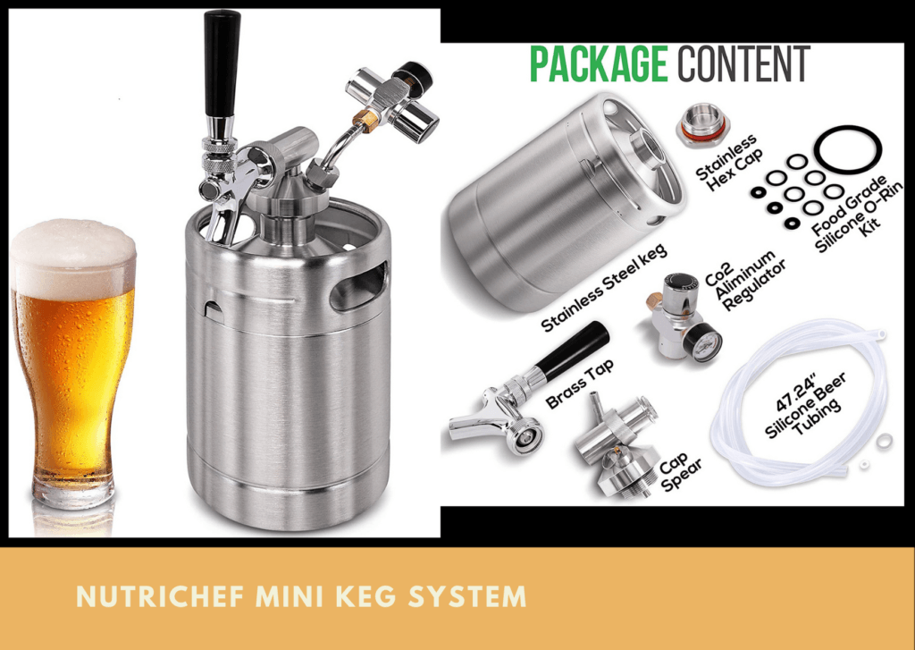 Nutrichef Mini Keg System