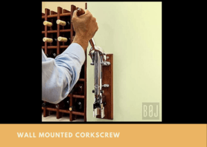 Wall Mounted Corkscrew