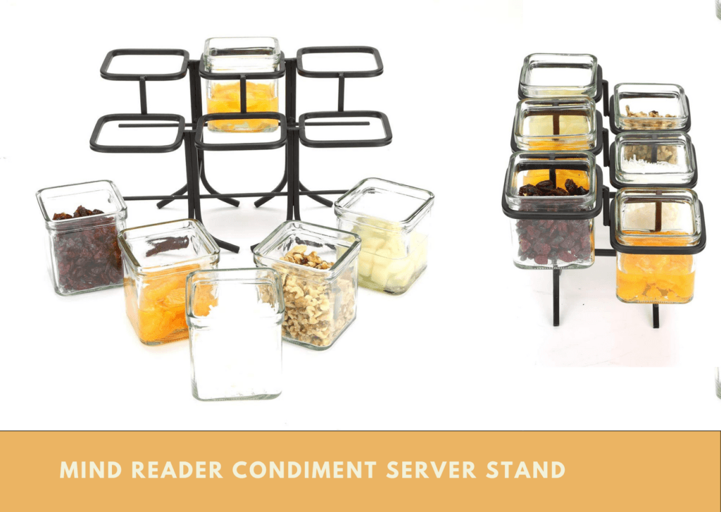 Mind Reader Condiment Server Stand