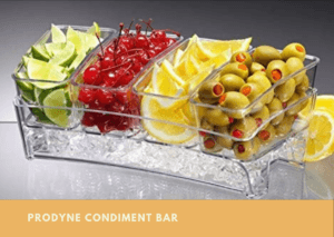 Prodyne Condiment Bar