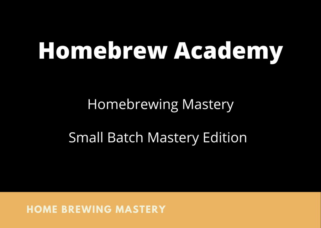 Home Brewing Mastery