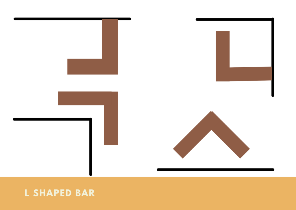 L Shaped Bar