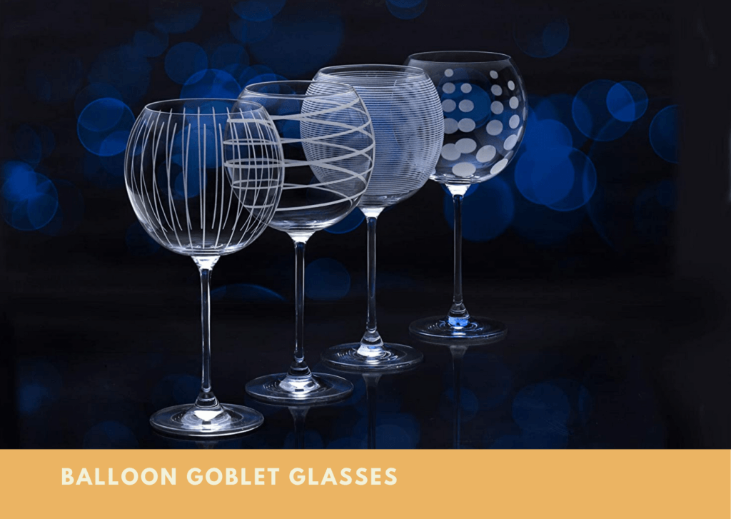 Balloon Goblet Glasses