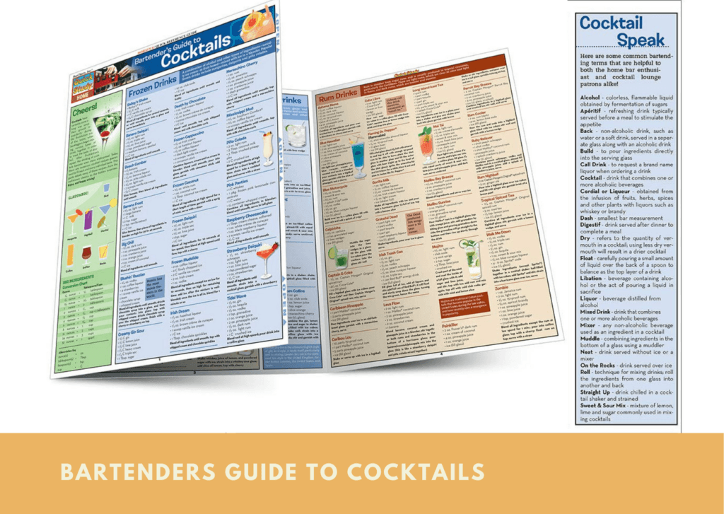 Bartenders Guide To Cocktails