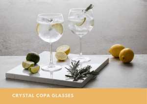 Crystal Copa Glasses