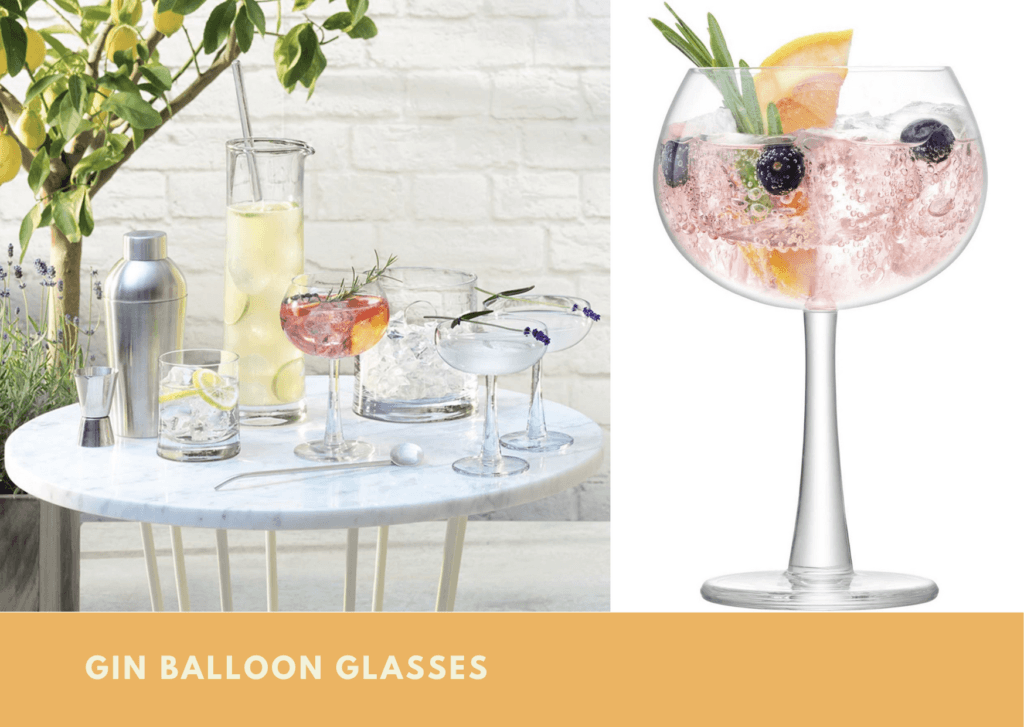 Gin Balloon Glasses