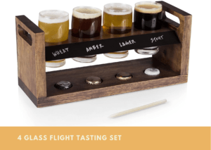 4 Glass Flight Tasting Set