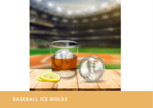 Baseball Ice Molds