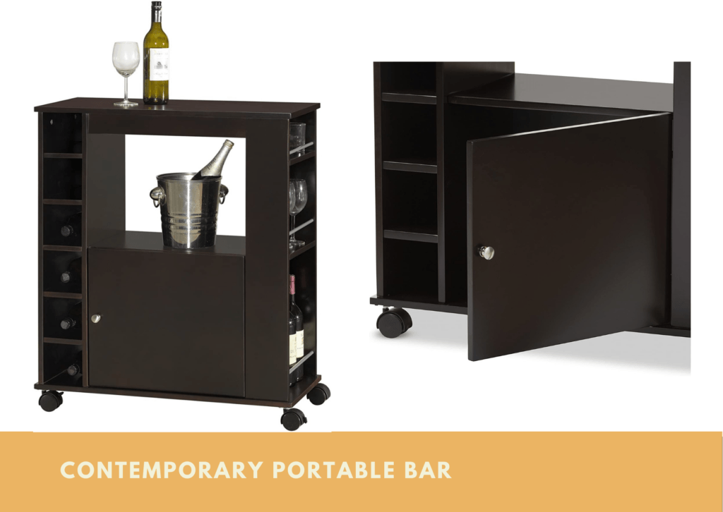 Contemporary Portable Bar