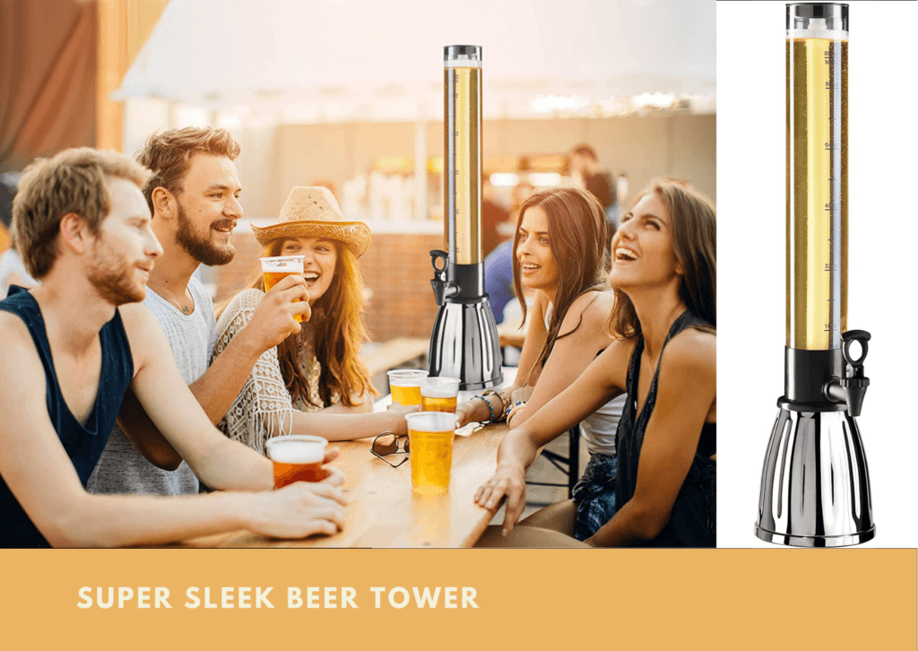 Super Sleek Beer Tower