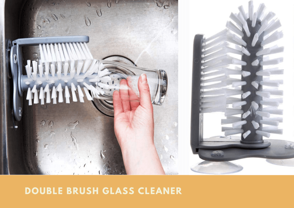 Double Brush Glass Cleaner