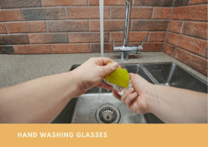 Hand Washing Glasses
