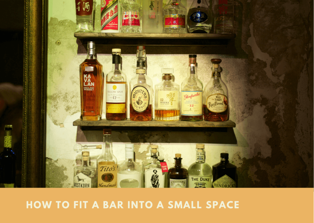 How To Fit A Bar Into A Small Space | Home Bar Kit
