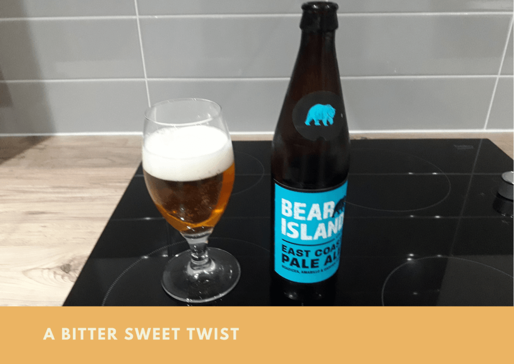 Bear Island East Coast Pale Ale Beer Bottle Top Crown Caps Used Lager UK 