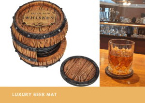 Luxury beer Mat