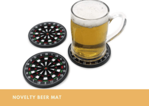 Novelty beer Mat