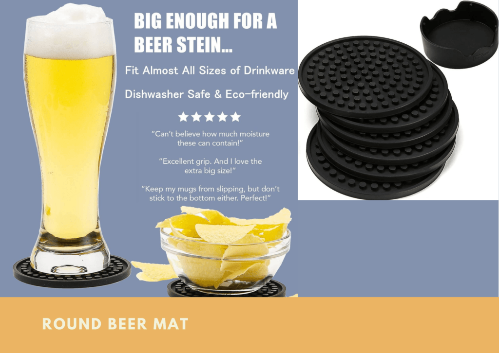 Round beer Mat