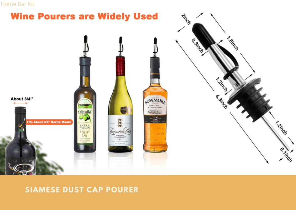 Siamese Dust Cap Pourer