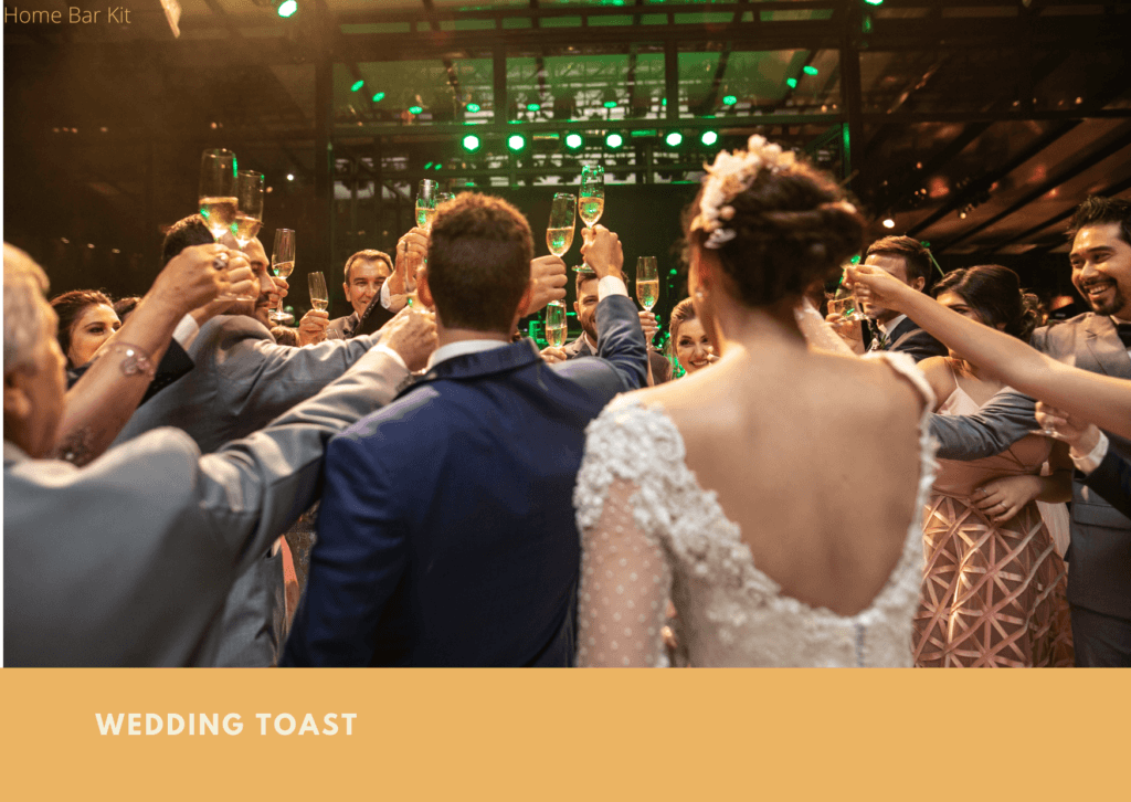 Wedding Toast Why Do We Clink Glasses?