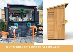 Can I Convert My Garden Shed Into A Bar