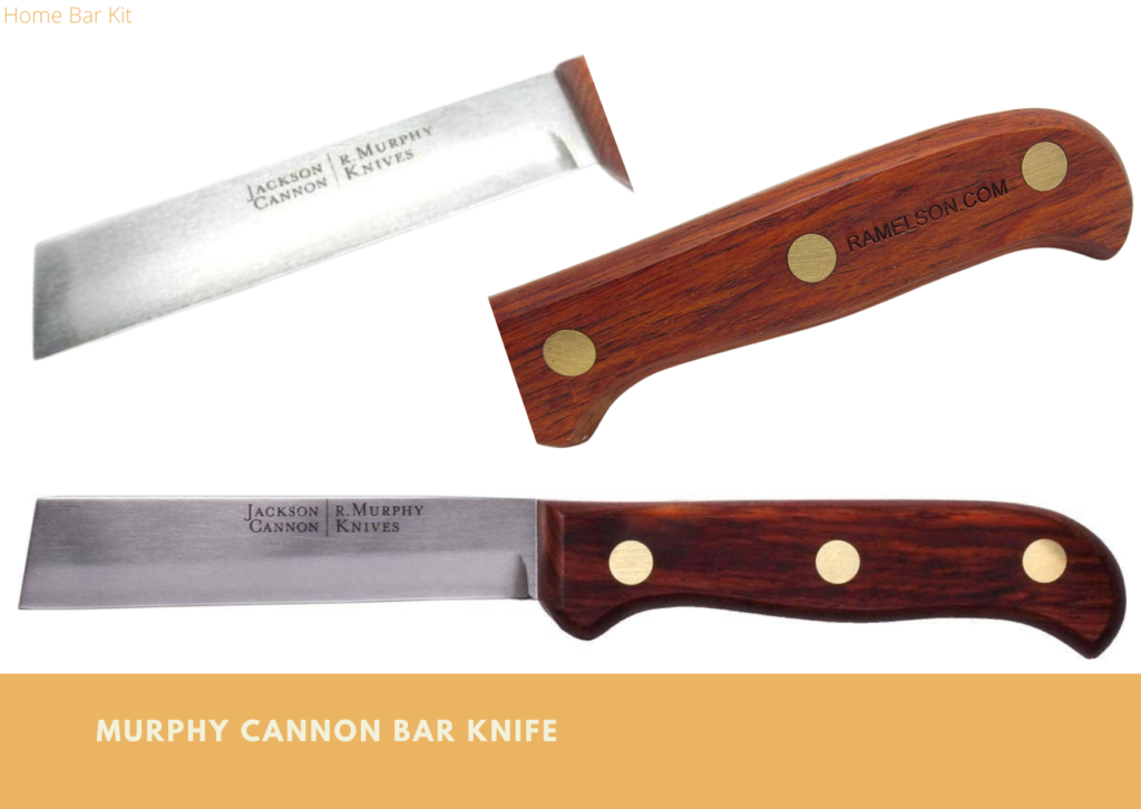 What Is A Bar Prep Knife? A Bartenders Knife | Home Bar Kit