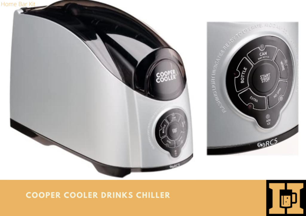 Chill-O-Matic Instant Beverage Cooler, White : Home  