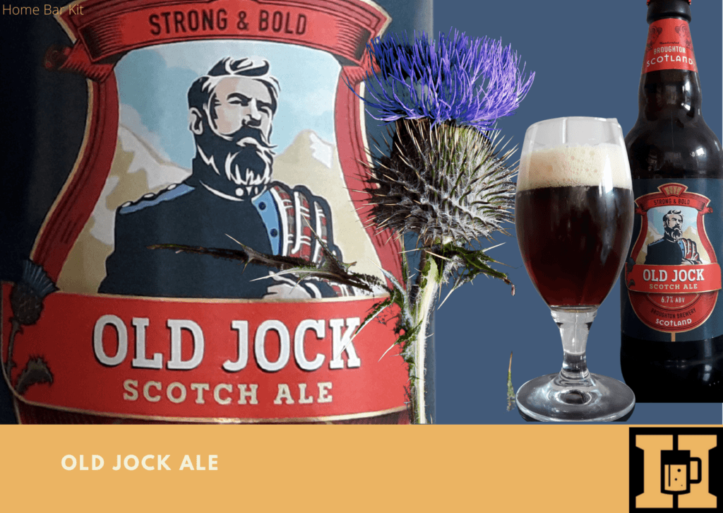 Drinking Old Jock Ale Strong And Bold