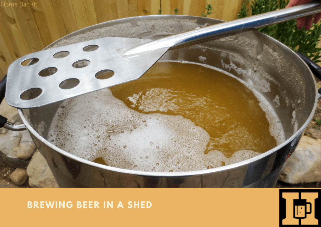Can I Brew Beer In A Shed