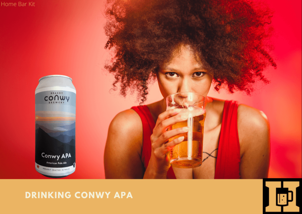 Drinking Conwy APA By Bragdy Conwy