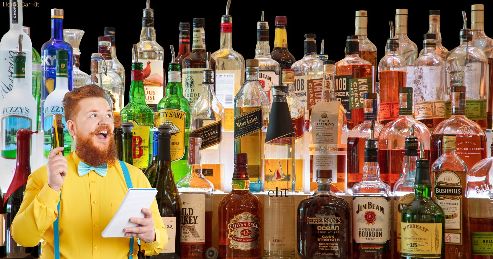 why a home bar essentials list is a waste of time