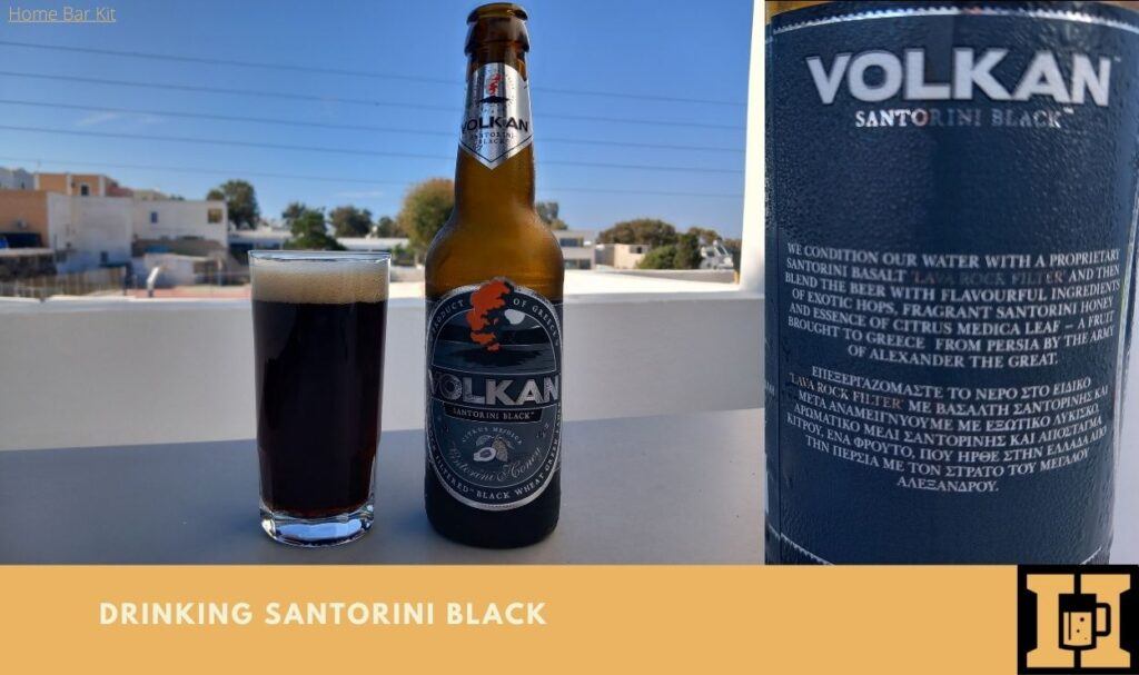 Is Santorini Black By Volkan A Good Greek Beer
