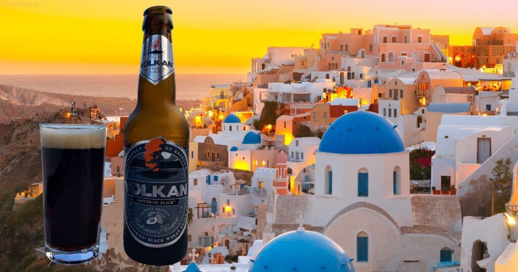 Santorini Black By Volkan Greek Beer