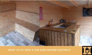 When Is The Right Time To Install Electrics In A Pub Shed