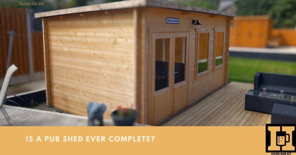 Add Character To A Pub Shed