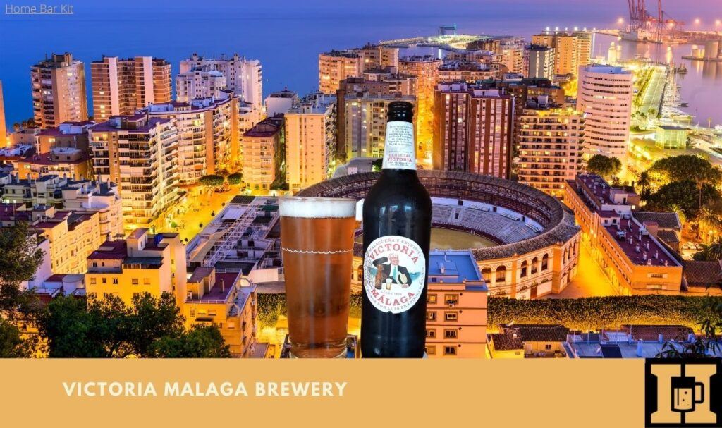 Drinking Victoria Malaga Beer