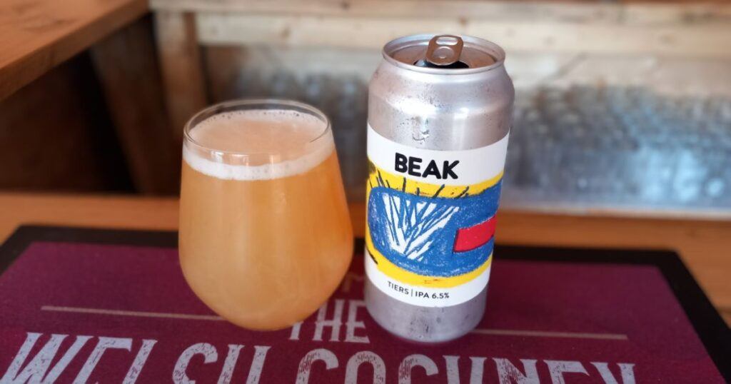 Tiers IPA 6.5% Vol From Beak Brewery