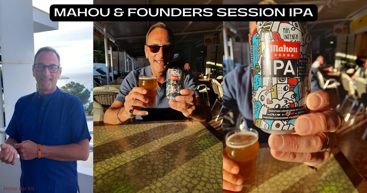 Mahou & Founders Session IPA Review