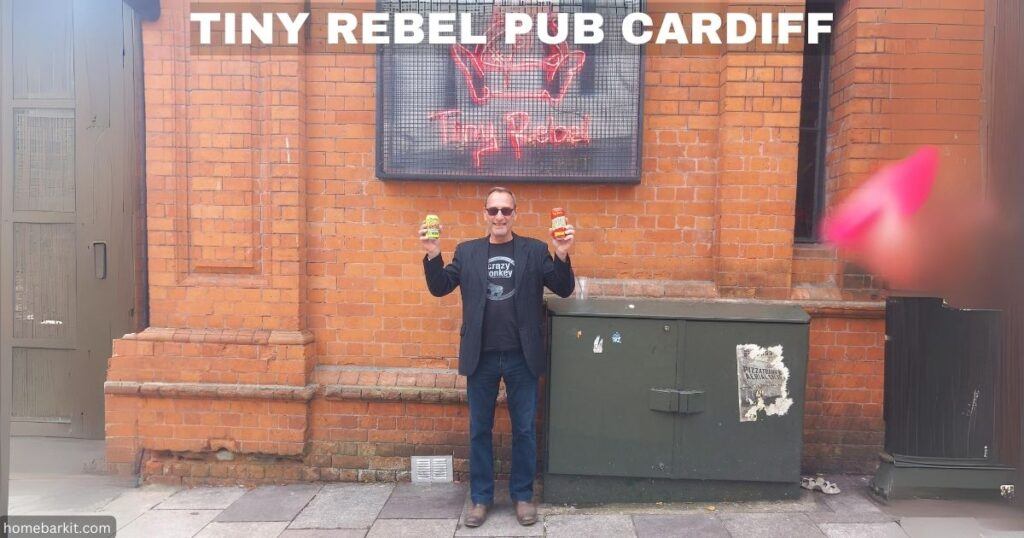 Outside The Tiny Rebel Pub In Cardiff