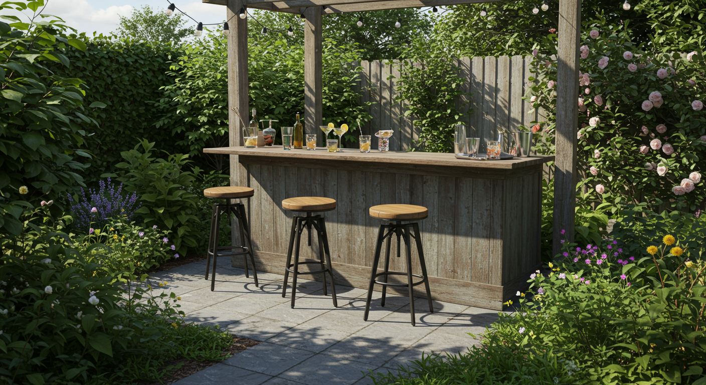 Choosing The Perfect Location For A Garden Bar