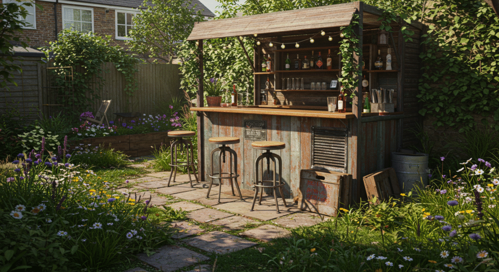 Privacy And Ambience For A Garden Bar