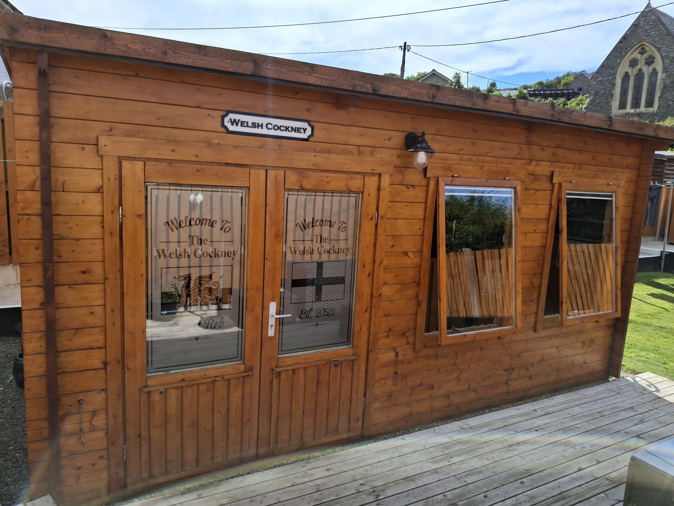 Welsh Cockney Pub Shed 2026